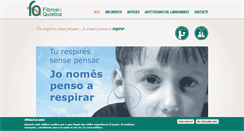 Desktop Screenshot of fibrosiquistica.org